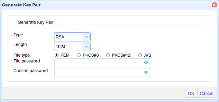 Generate Key Pair For Sftp